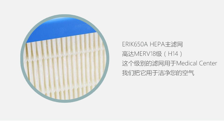 ERIK650A HEPA主過濾網(wǎng)7
