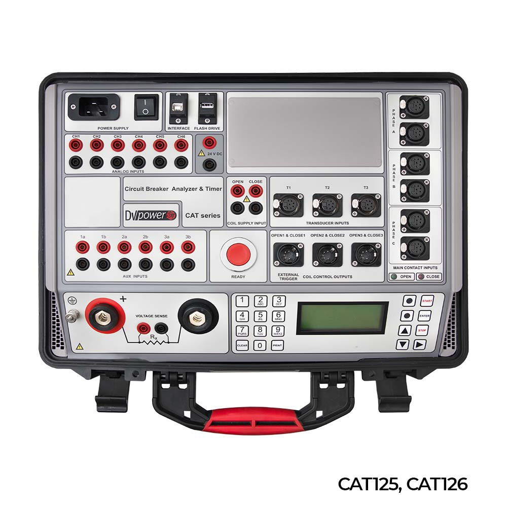 瑞典DV POWER CAT125斷路器分析儀和計(jì)時(shí)器