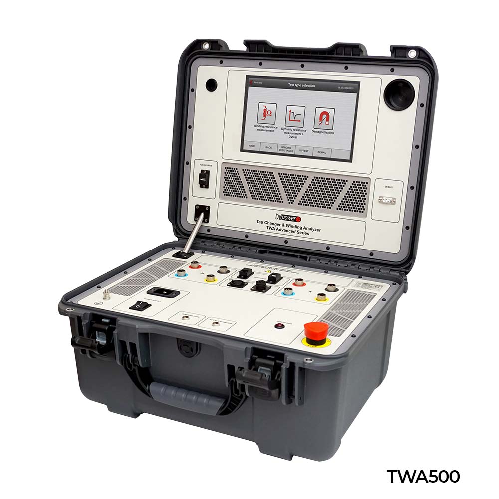 瑞典DV POWER&emsp;TWA500<a href='http://m.fsaowin.com/Cpzx/bianyaqiceshiyi/dvpowertrt.html'>三相變壓器</a>有載分接開關(guān)測試儀
